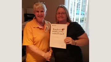 Kindness celebrated at Gateshead care home